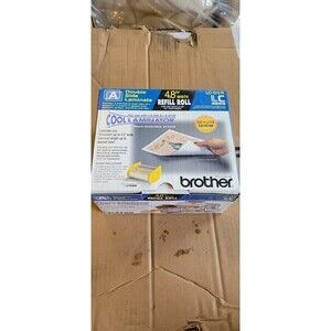 NEW BROTHER VINTAGE DOUBLE SIDE LAMINATE 4.8" WIDTH REFILL ROLL FOR LC-D5R